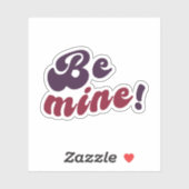 Sticker zij de mijne! (Vel)