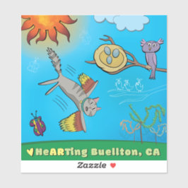 Sticker - zo dichtbij