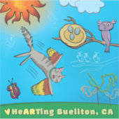 Sticker - zo dichtbij (Voorkant)