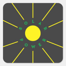 Sticker zonne-energie