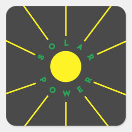 Sticker zonne-energie