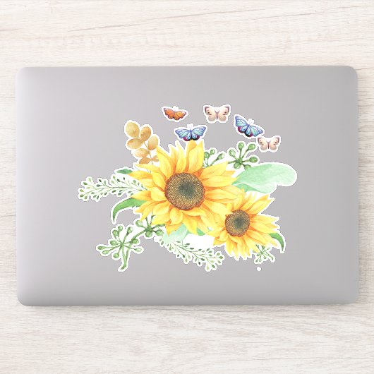 sticker zonnebloempitten (Computer)