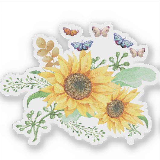 sticker zonnebloempitten (Voorkant)