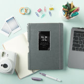 Sticker: Zout aangepaste gesneden vinyl Sticker (iPad Cover)