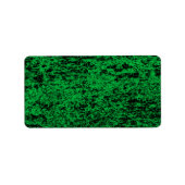 Sticker zwart en groen marmer (Voorkant)