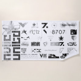 Sticker [ZWT/GRY] Strandlaken