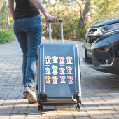 Stickerblad met Grote Danes-portret Sticker (Koffer Insitu)