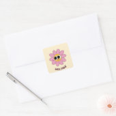 Stickerblad Vierkante Sticker (Envelop)