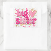 StickerCute Sticker Oudere Zus – Schattig Cadeau v (Tas)