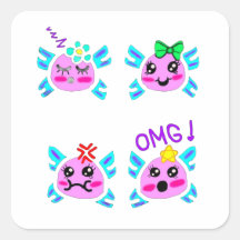 StickerDroom Groot: Kawaii Neon Stickers door 11-j