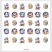 StickerGen Halloween Custom-Cut Vinyl Sticker (Vel)