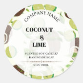 STICKERS #5 PRODUCTLABEL GIFTZEEP & KAARS (Voorkant)