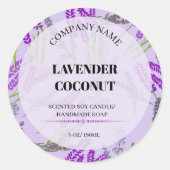 STICKERS # 8 PRODUCTETIKET CADEAUZEEP & KAARS (Voorkant)