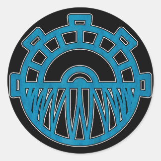 stickers aan het tandwiel