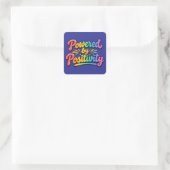 Stickers - Aangedreven door Positiviteit (Tas)