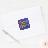 Stickers - Aangedreven door Positiviteit (Envelop)