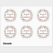 Stickers aanpassen - Winter Wreath (Vel)