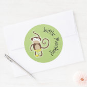 Stickers Aapje 7,5 cm (Envelop)