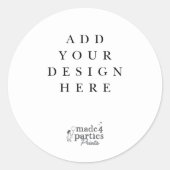 Stickers afdrukken (Voorkant)