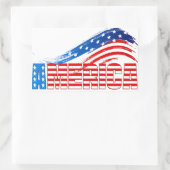 Stickers - AMERIKA in Sterren en Strepen (Tas)
