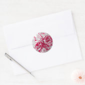 Stickers - Anjer in Rood & Wit (Envelop)
