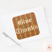 Stickers - Autumn Leaves en Stripes (Envelop)