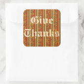 Stickers - Autumn Leaves en Stripes (Tas)