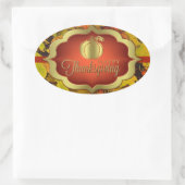 Stickers - Autumnal Happy Thanksgiving (Tas)