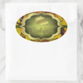 Stickers - Autumnal Happy Thanksgiving (Tas)