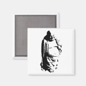 stickers-Azië-Boeddha- Magneet (Voorkant / Achterkant)