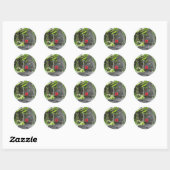 Stickers: Bali Statue Ronde Sticker (Vel)