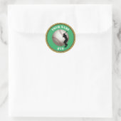 Stickers Baseball - Voeg naam & nummer toe (Tas)
