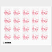 Stickers bedankt voor baby shower. (Vel)