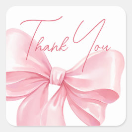 Stickers bedankt voor het baby shower.