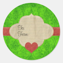 Stickers Beperkte uitgave Noel "from-to" n°3