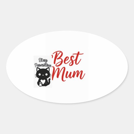 Stickers beste moeder (Voorkant)