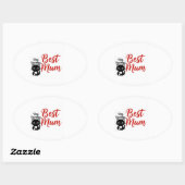 Stickers beste moeder (Vel)