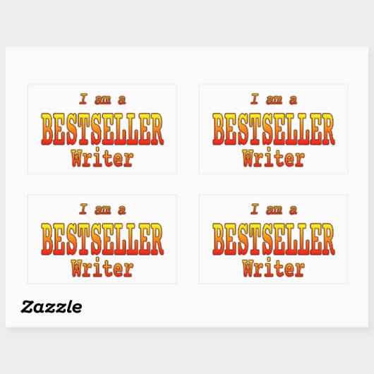 Stickers Bestseller Writer (Vel)