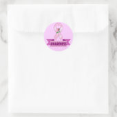 Stickers - Bewustzijn tegen borstkanker (Tas)