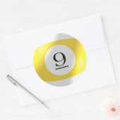 Stickers - Biljart - 9 Ball (Envelop)