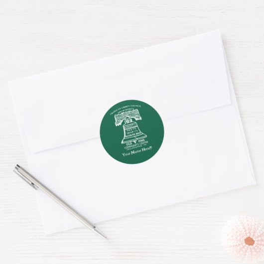 Stickers - bosgroen (persoonlijk) (Envelop)