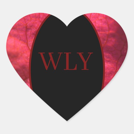 Stickers, Bougainvillea Classic Ronde Sticker (Voorkant)