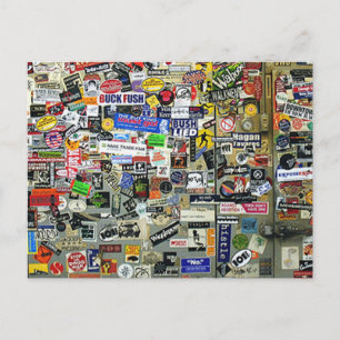 Stickers Briefkaart