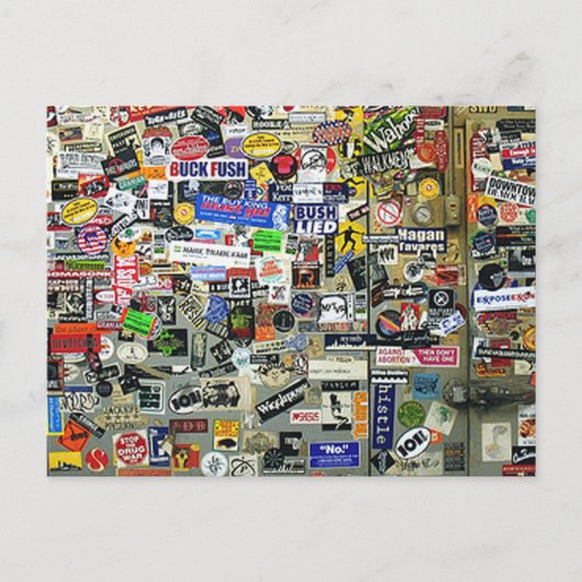 Stickers Briefkaart (Voorkant)