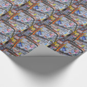 Stickers Cadeaupapier (Hoek)