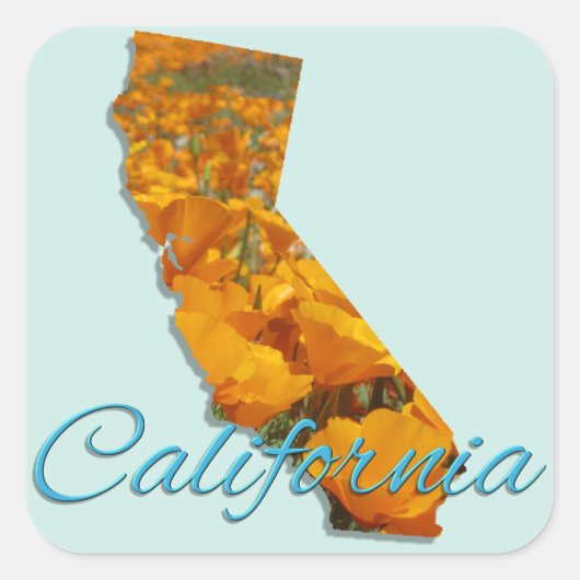 STICKERS - CALIFORNIË (Voorkant)