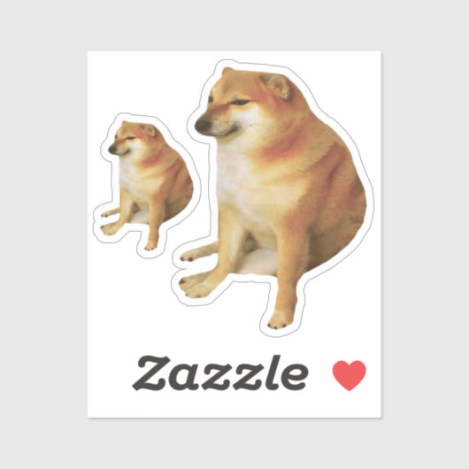 Stickers Cheems Meme (Vel)