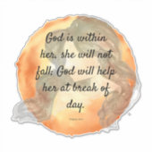 Stickers, Citaat Sticker, esthetische Sticker, Jez Sticker (Voorkant)