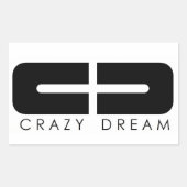 stickers "CRAZY DREAM" (Voorkant)