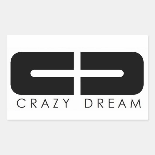 stickers "CRAZY DREAM" (Voorkant)